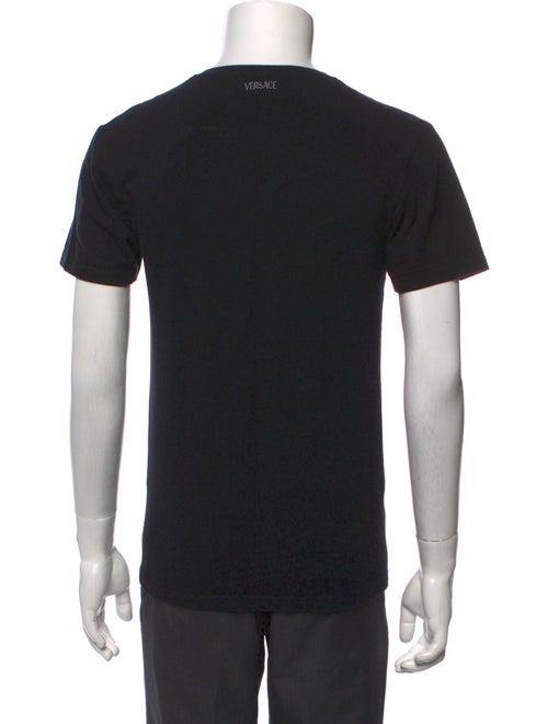 Versace V-Neck Short Sleeve T-Shirt