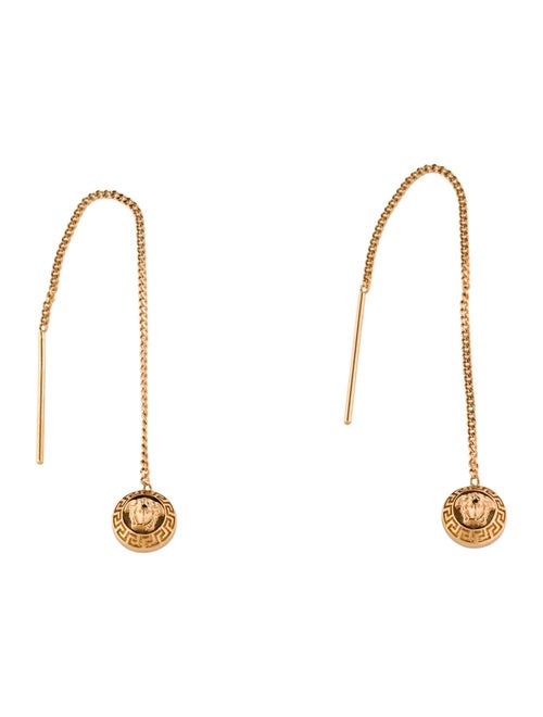 Versace Medusa Drop Earrings