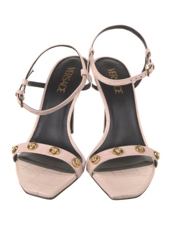 Versace Leather Sandals
