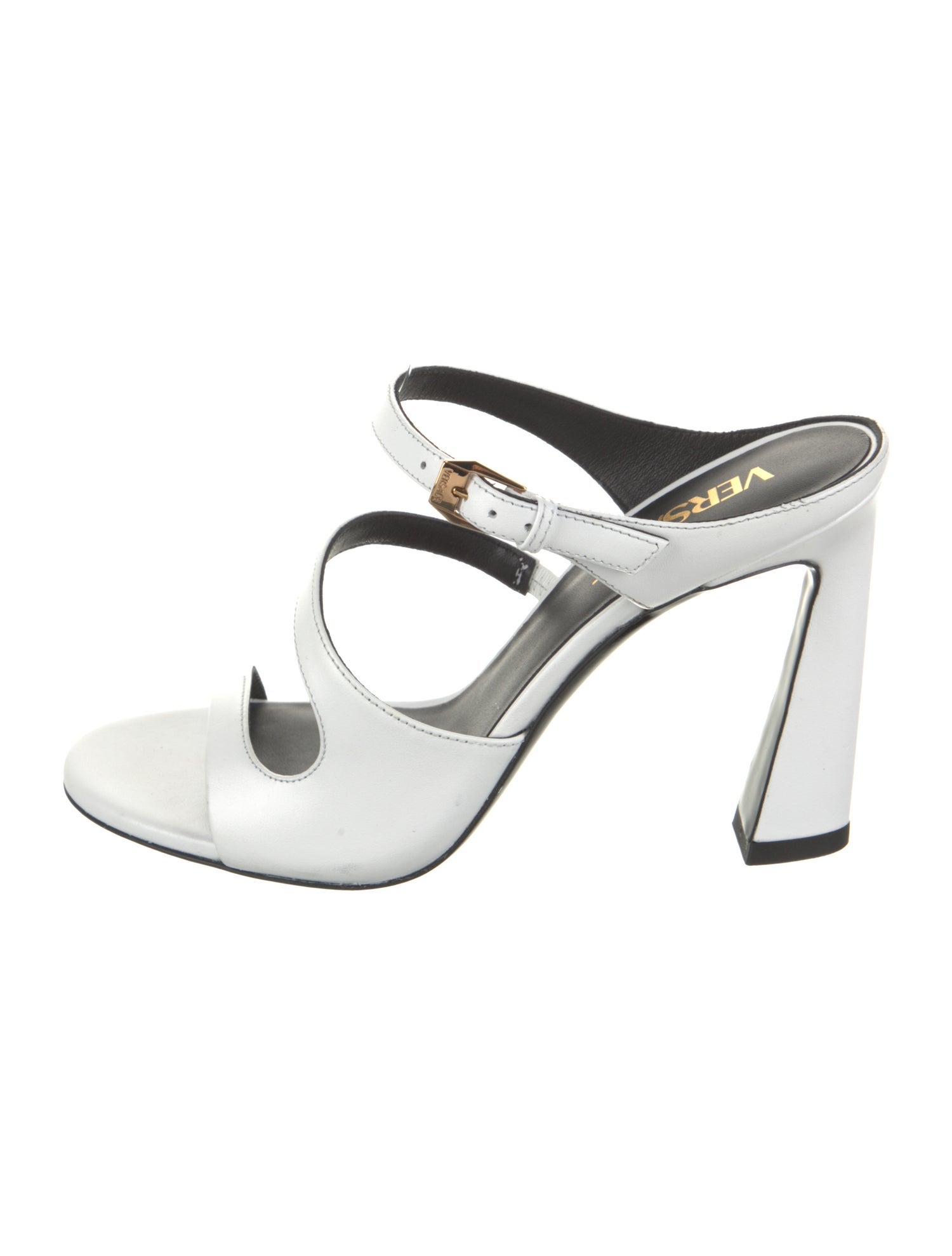 Versace Leather Slides