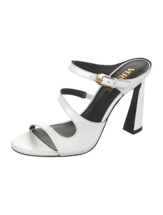 Versace Leather Slides