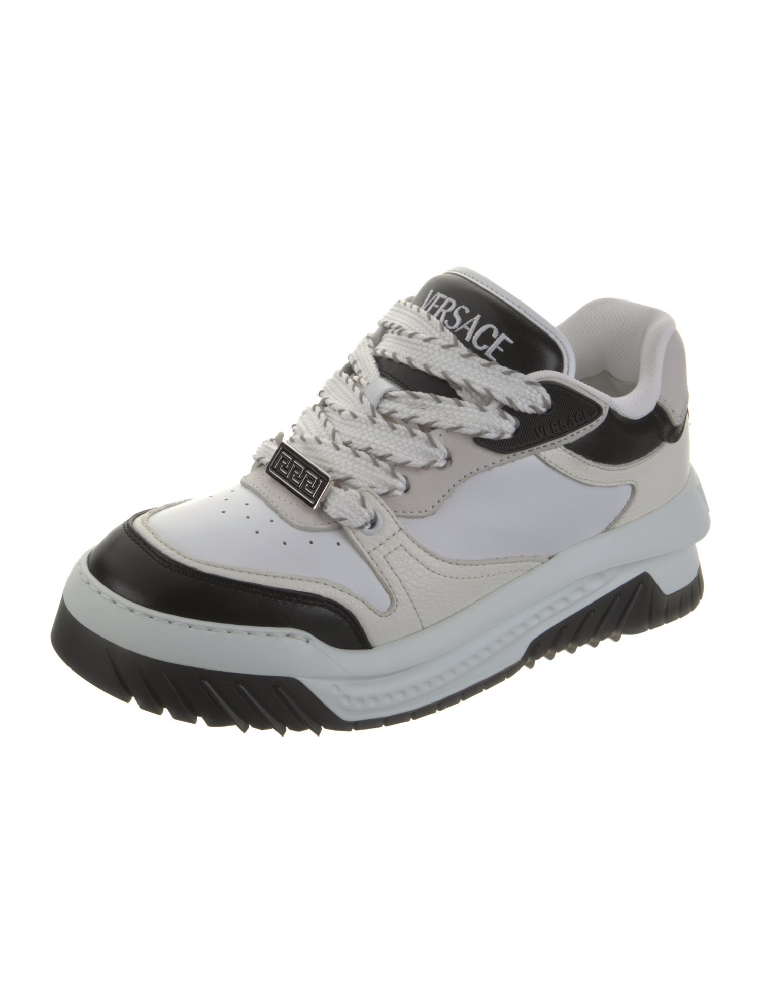 Versace Leather Chunky Sneakers