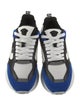 Versace Leather Colorblock Pattern Athletic Sneakers