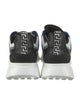 Versace Leather Colorblock Pattern Athletic Sneakers