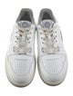 Versace Leather Graphic Print Sneakers