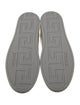 Versace Leather Graphic Print Sneakers