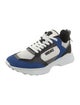 Versace Leather Colorblock Pattern Sneakers