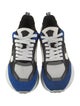 Versace Leather Colorblock Pattern Sneakers