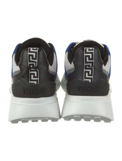 Versace Leather Colorblock Pattern Sneakers