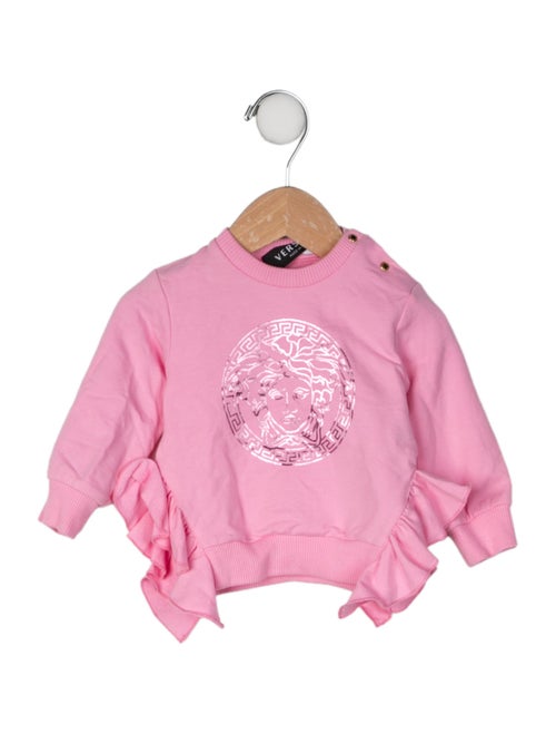 Versace Long Sleeve Logo Sweatshirt