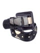 Versace Patent Leather Waist Belt