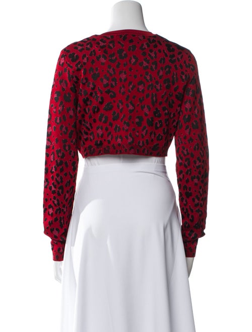 Versace Printed Crew Neck Sweater