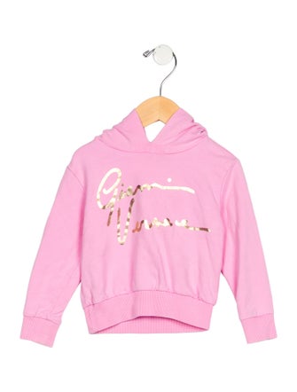 Versace Infant Girls' Graphic Long Sleeve Sweatshirt & Pant Set
