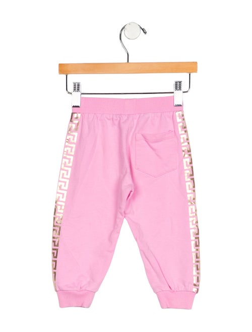 Versace Infant Girls' Graphic Long Sleeve Sweatshirt & Pant Set