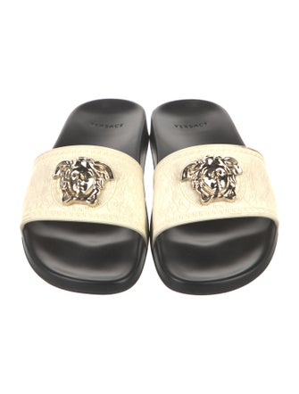 Versace Medusa Insignia Rubber Slides