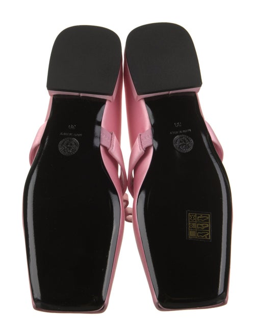 Versace Satin Mary Jane Flats