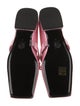 Versace Satin Mary Jane Flats