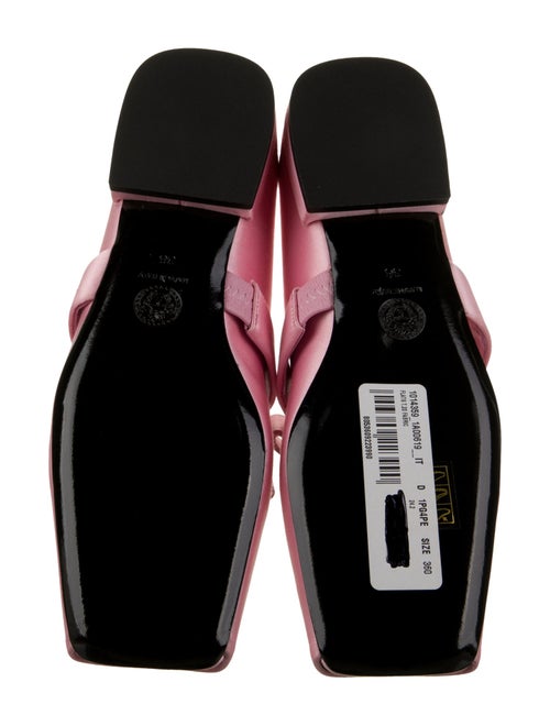 Versace Satin Mary Jane Flats