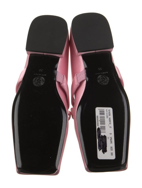 Versace Satin Mary Jane Flats