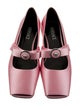 Versace Satin Ballet Flats