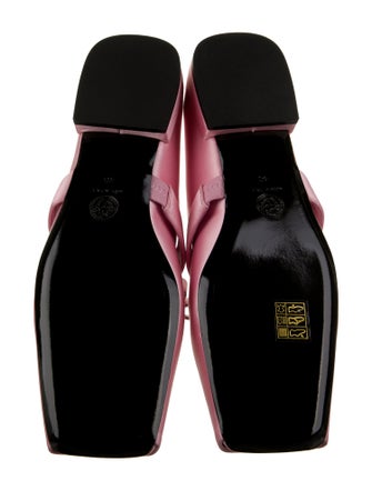 Versace Satin Ballet Flats