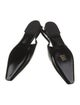 Versace Patent Leather Slingback Flats