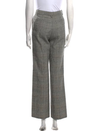 Versace Virgin Wool Wide Leg Pants