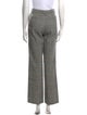 Versace Virgin Wool Wide Leg Pants