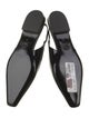 Versace Patent Leather Slingback Flats