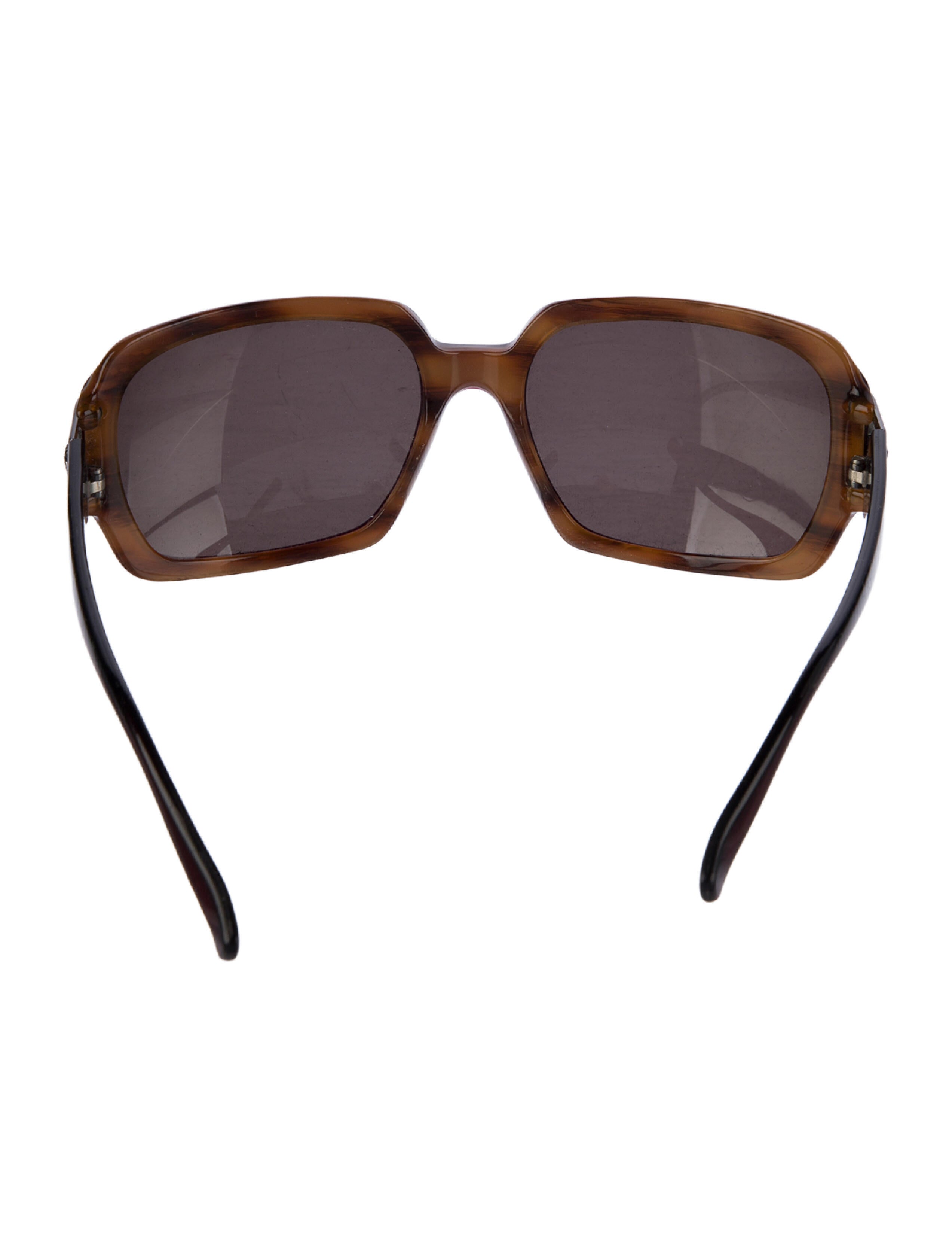 Versace Medusa Insignia Square Sunglasses