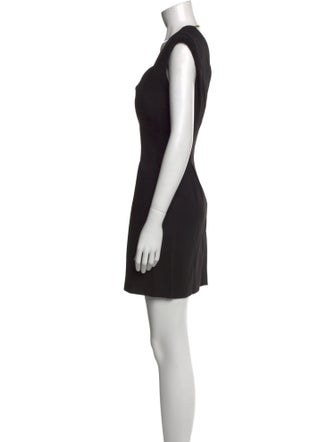 Versace Square Neckline Mini Dress