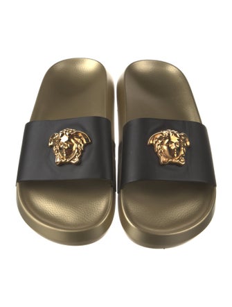 Versace Medusa Insignia Rubber Slides