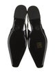 Versace Patent Leather Slingback Flats