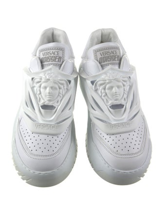 Versace Leather Chunky Sneakers