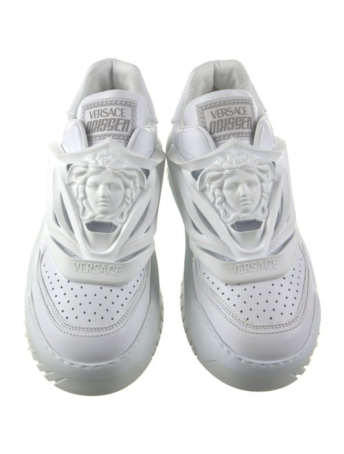 Versace Leather Chunky Sneakers