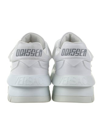 Versace Leather Chunky Sneakers