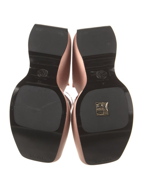 Versace Medusa Insignia Satin Sandals