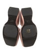 Versace Medusa Insignia Satin Sandals