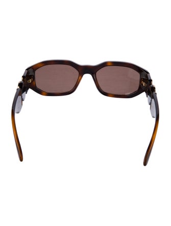 Versace Square Tinted Sunglasses