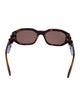Versace Square Tinted Sunglasses