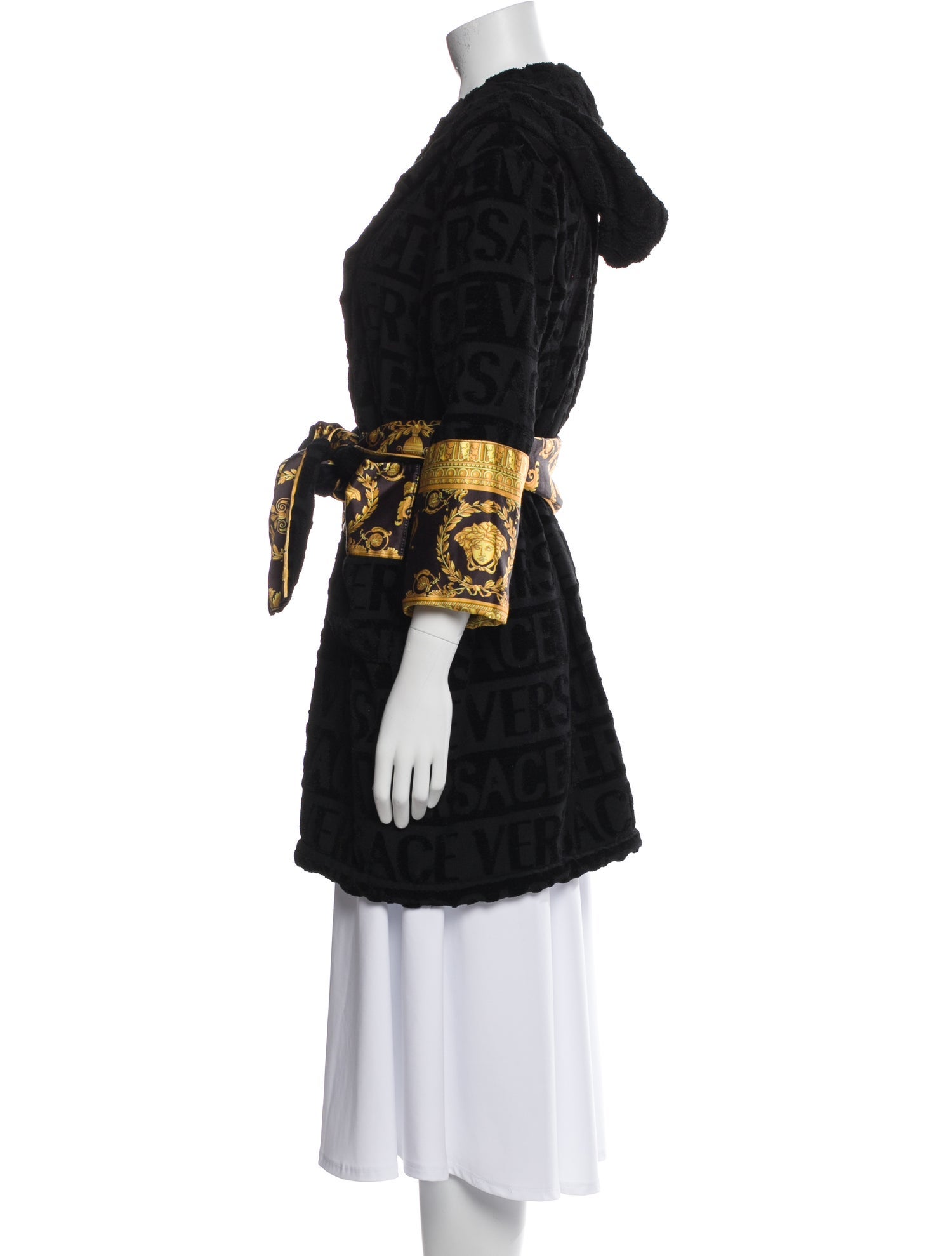 Versace Graphic Print Robe