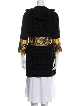 Versace Graphic Print Robe
