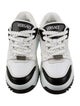 Versace Leather Colorblock Pattern Sneakers