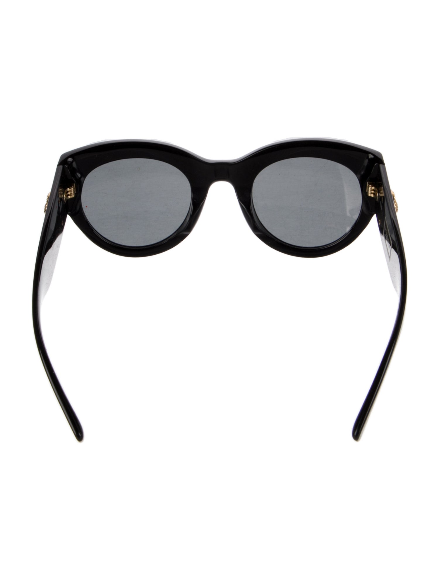 Versace Medusa Insignia Wayfarer Sunglasses