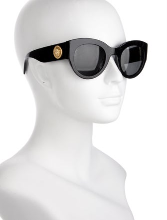 Versace Medusa Insignia Wayfarer Sunglasses
