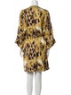 Versace Silk Printed Robe
