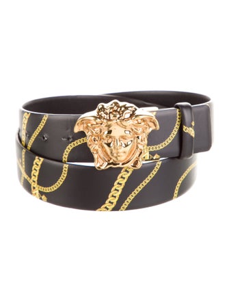 Versace Leather Waist Belt