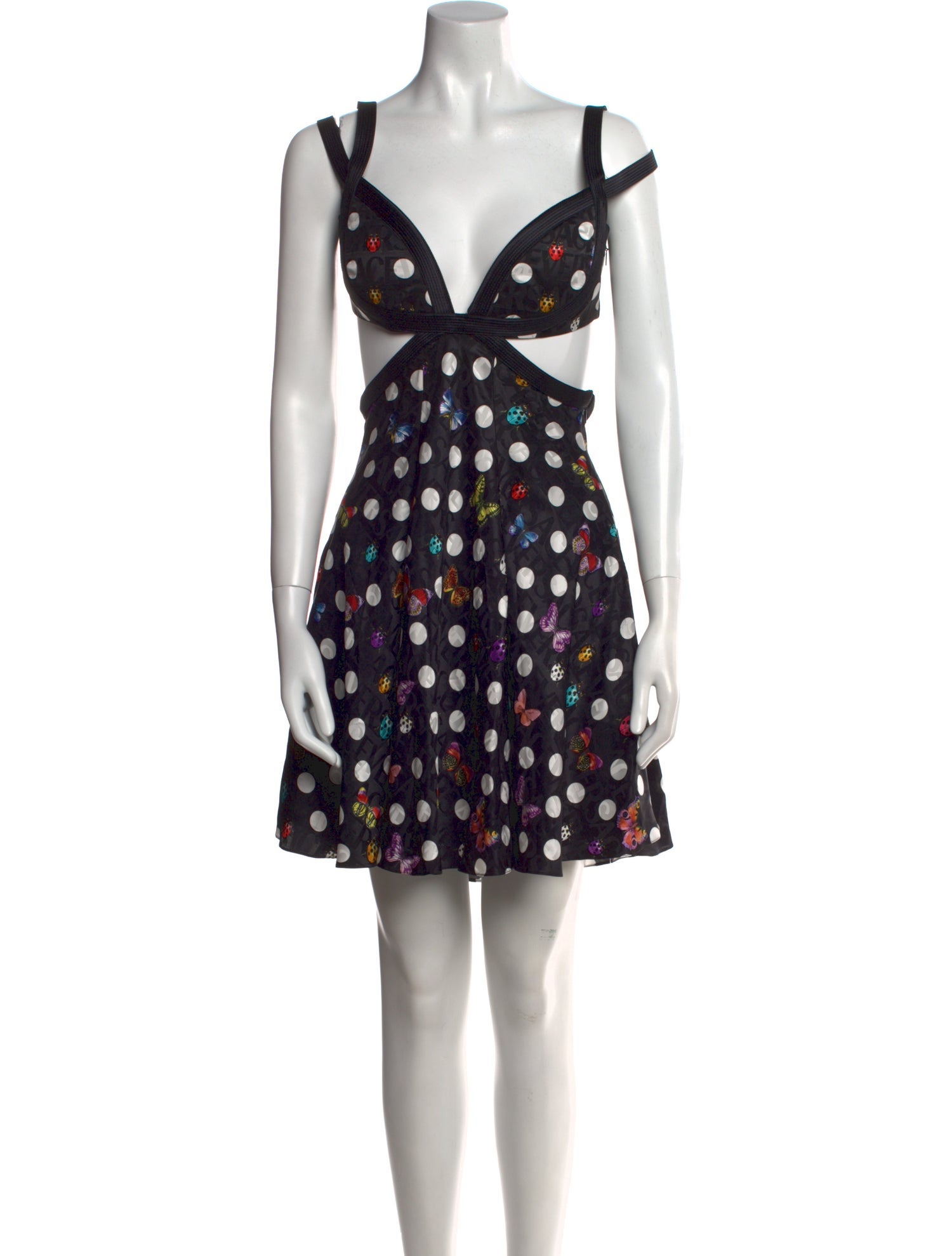 Versace x Dua Lipa Silk Mini Dress w/ Tags