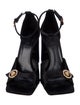 Versace Medusa Insignia Satin Sandals