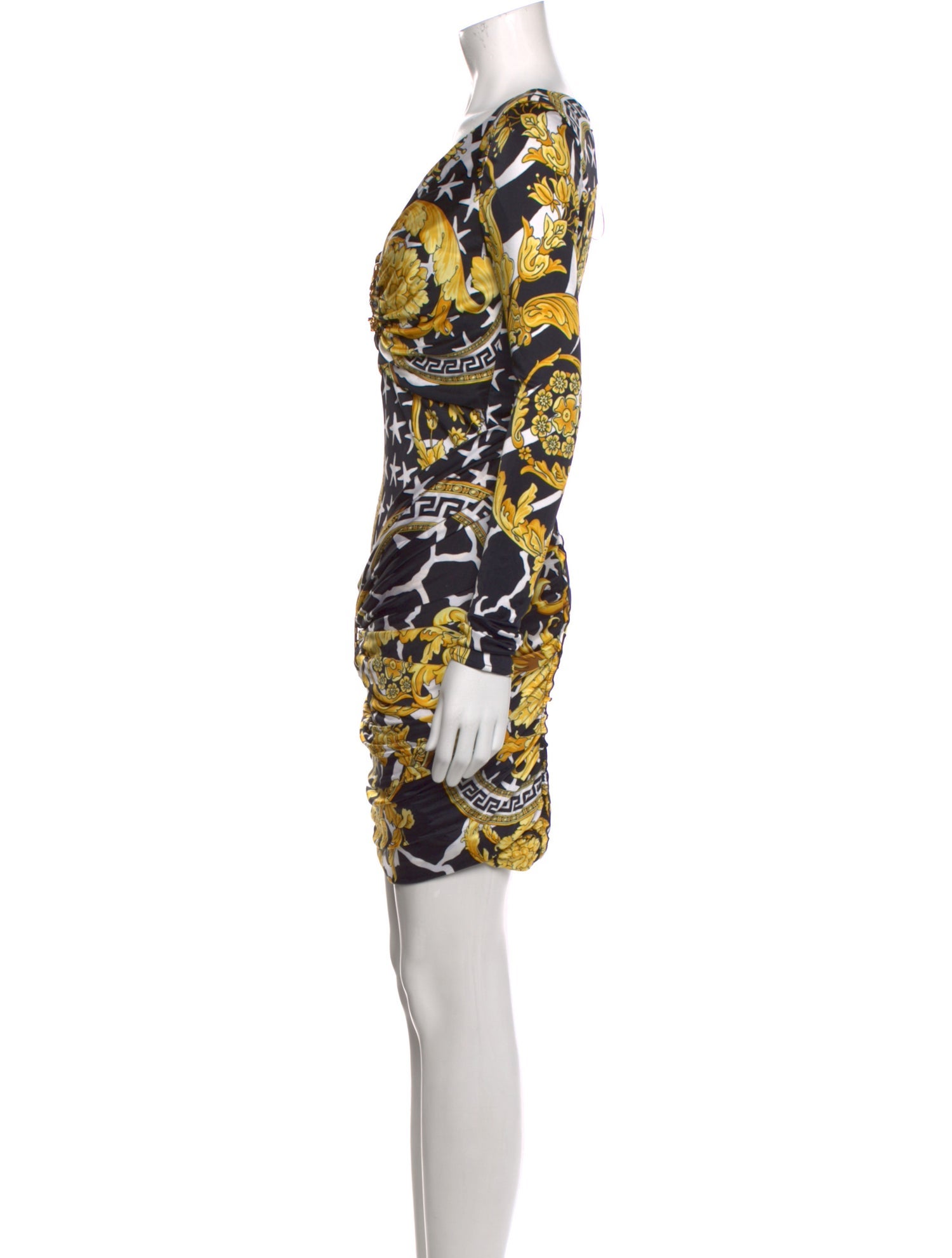 Versace Printed Mini Dress
